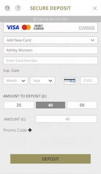 MetGaming Deposit 2