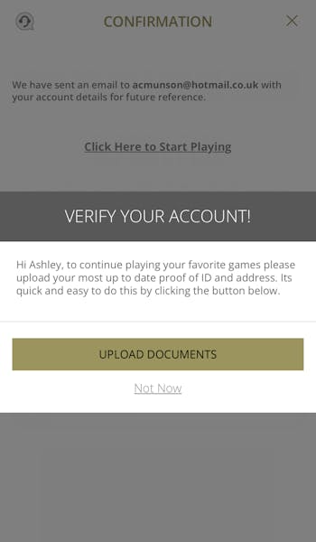 MetGaming Verification