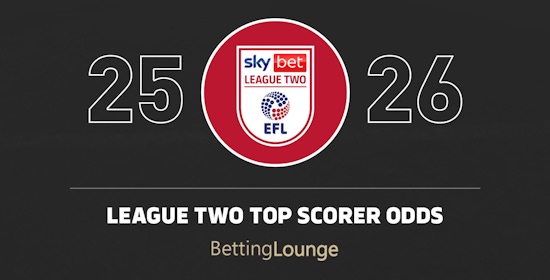 League Two top scorer odds 2025-26