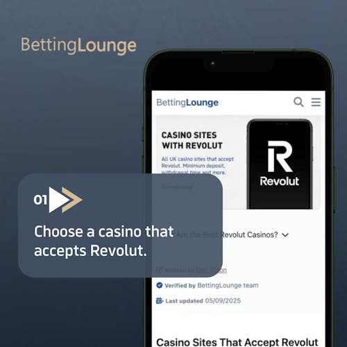 step 1: choose a casino that accepts Revolut
