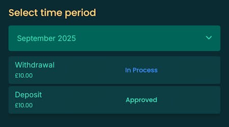 Luckymate Transactions