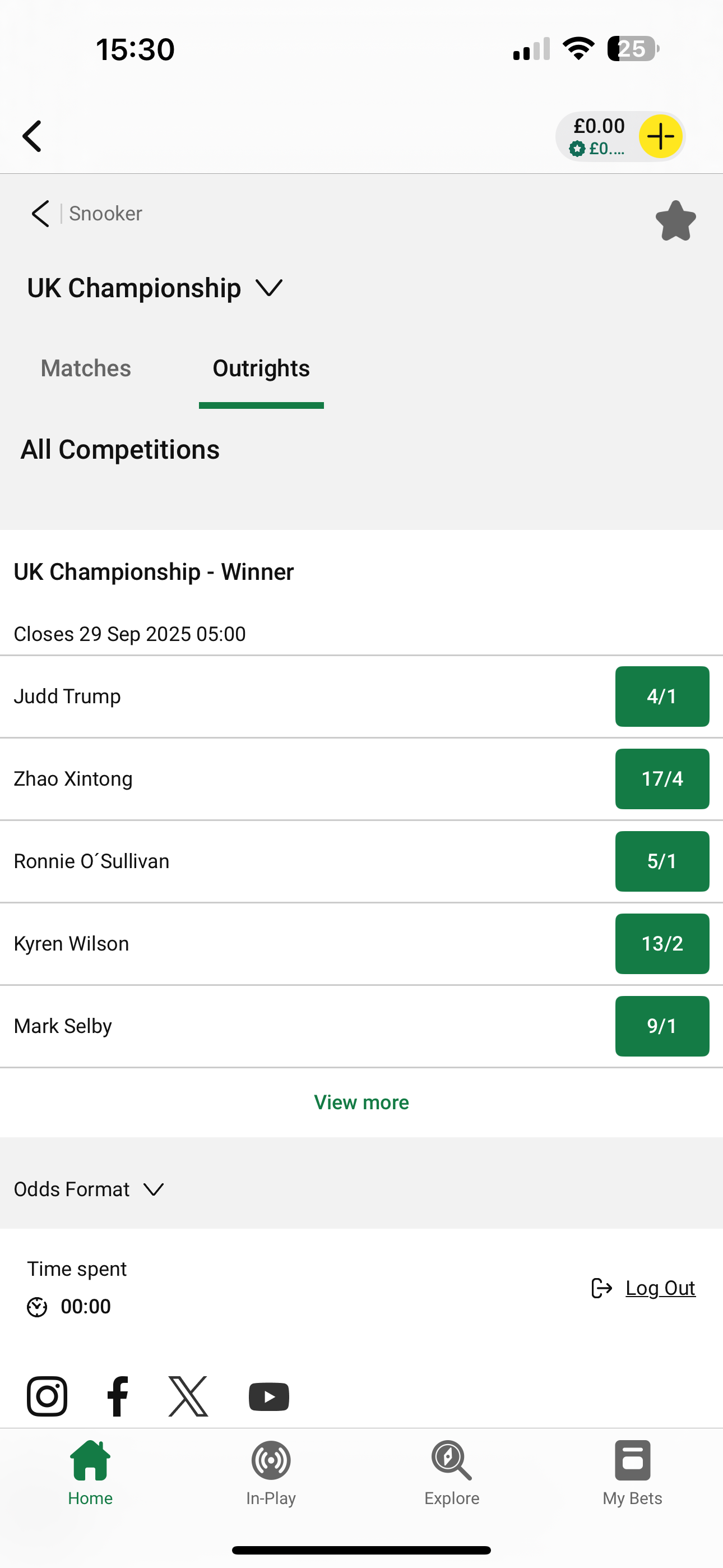 Unibet Snooker