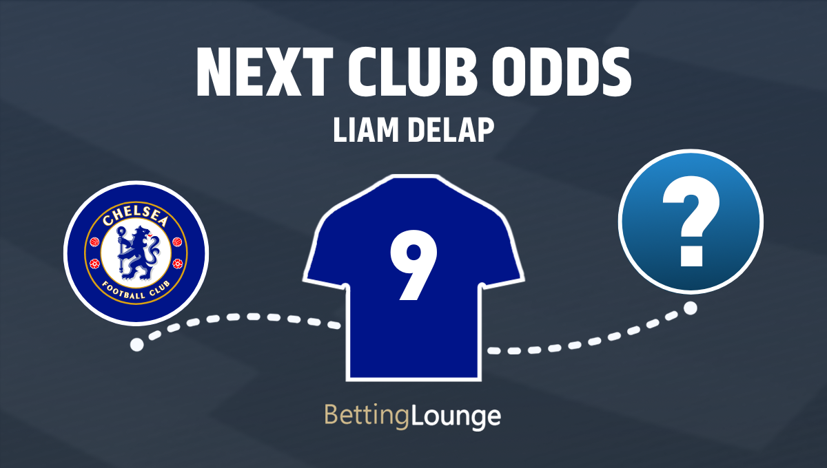 Liam Delap next club odds after Chelsea