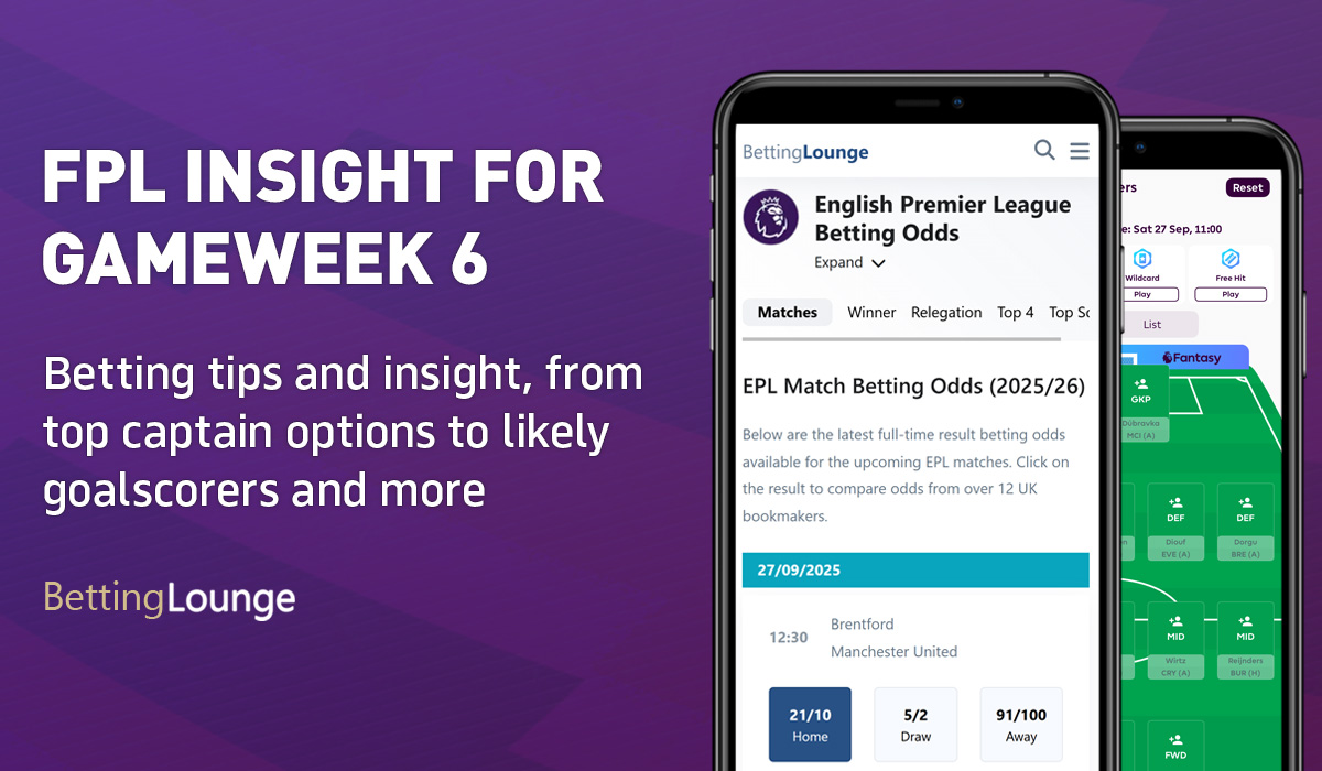 FPL insight gameweek 6 2025