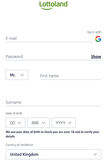 Lottoland Promo Sign-Up 2