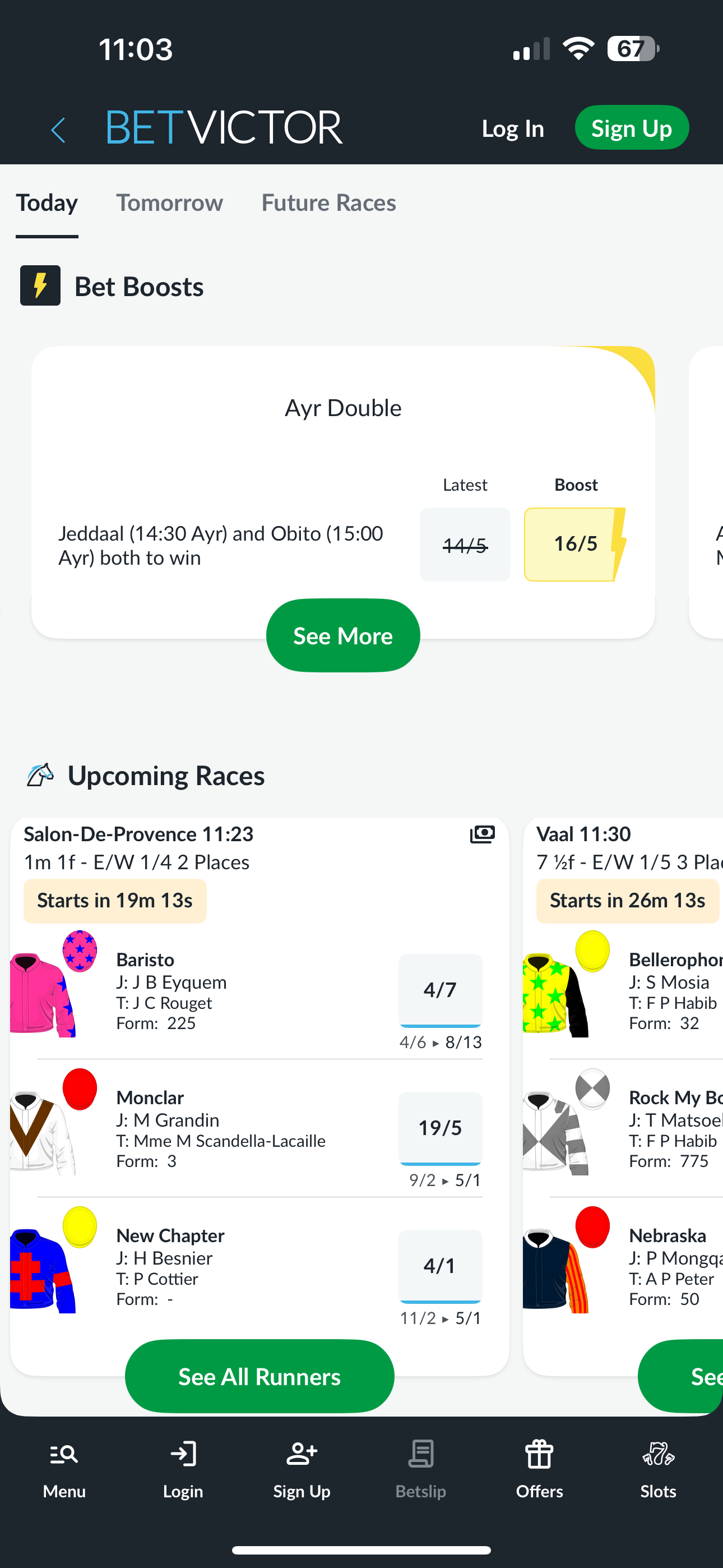 Horse Racing BetVictor
