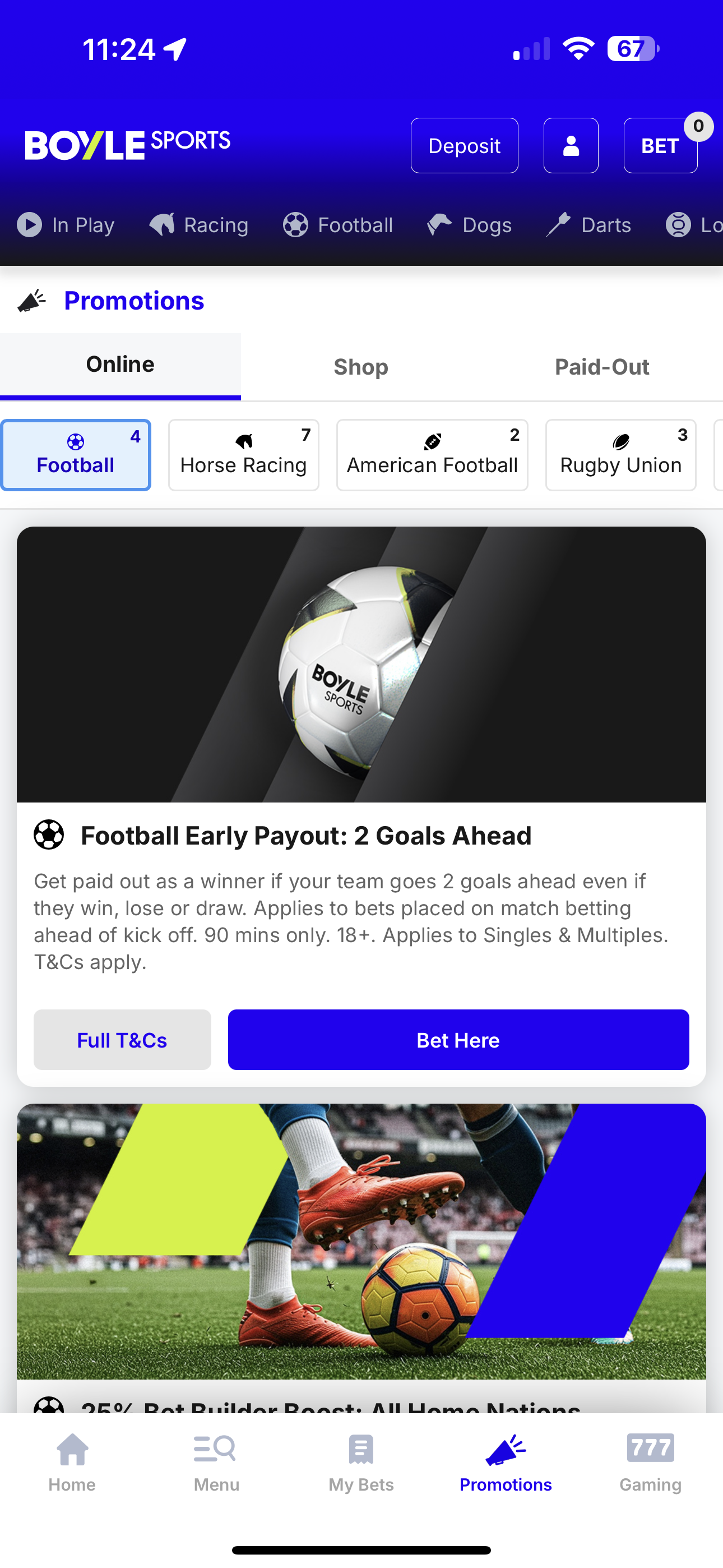 BoyleSports New Promotion