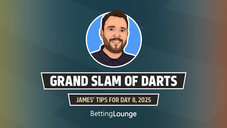 Grand slam of darts 2025 day 8 tips