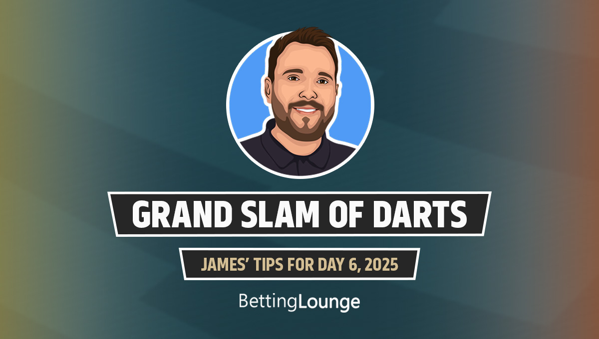 Grand slam of darts 2025 day 6 tips
