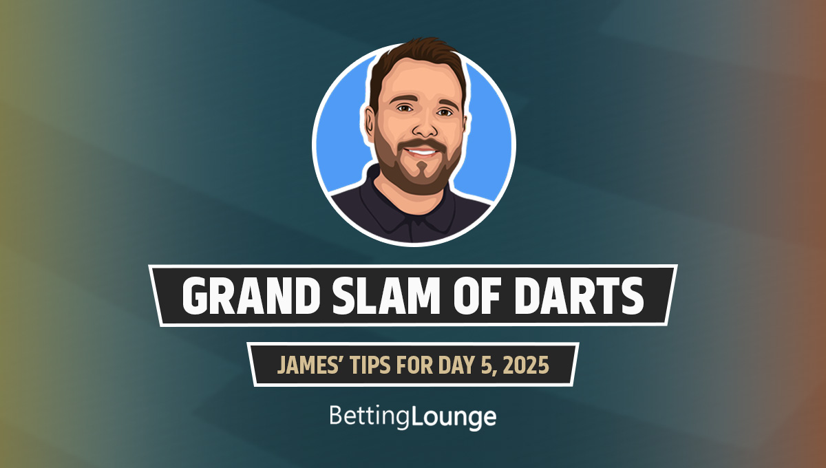 Grand slam of darts 2025 day 5 tips