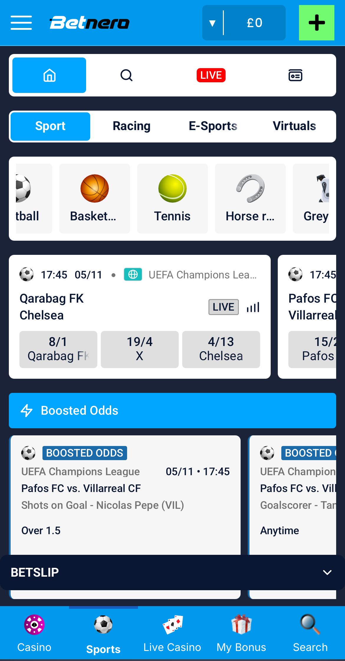 BetNero - 7bet sister site