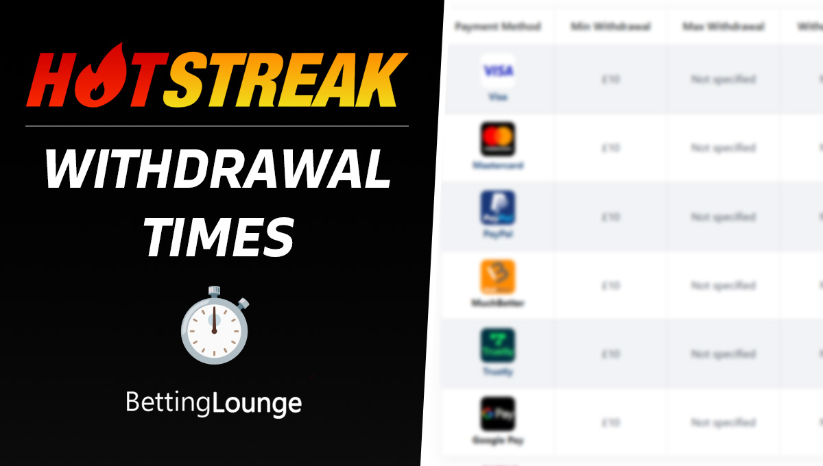 Hotstreak casino withdrawal time