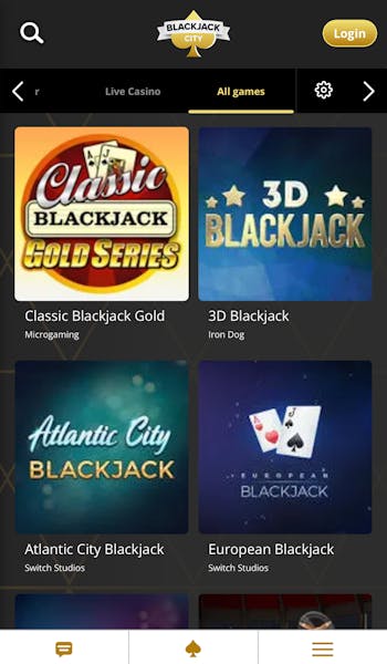blackjack city