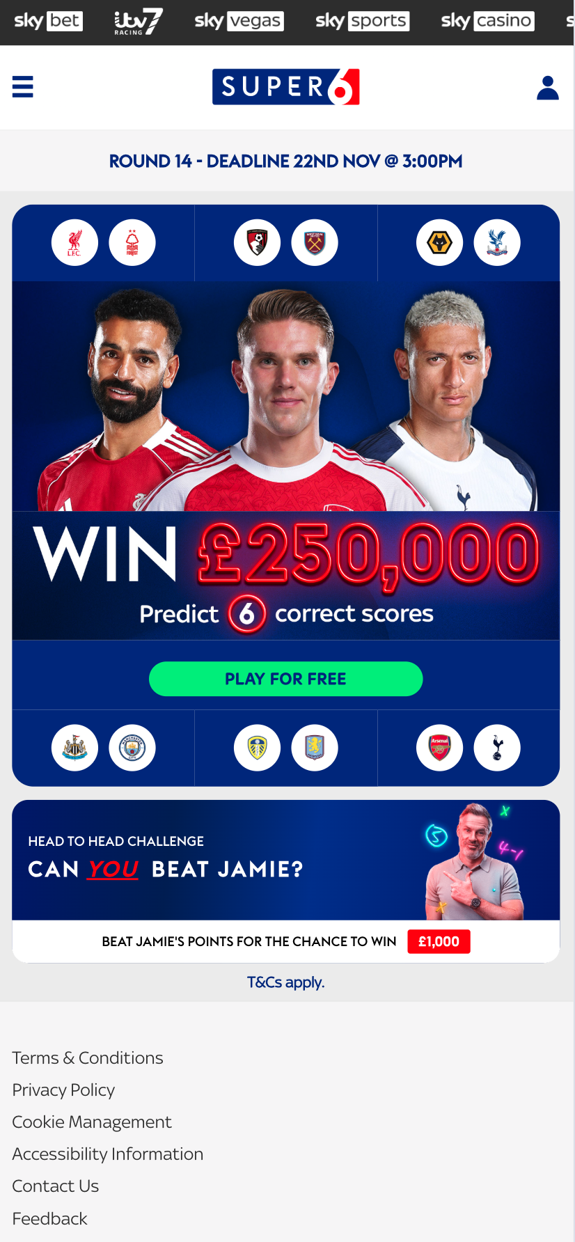 How to Play Super Six - Step 1