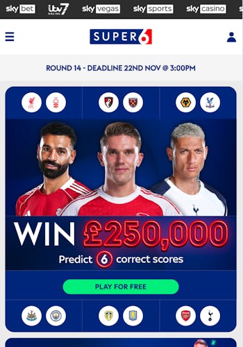 How to Play Super Six - Step 1