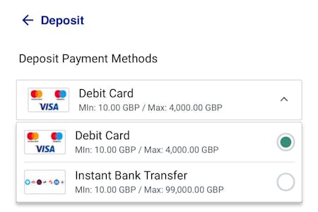 BetTom new deposit methods