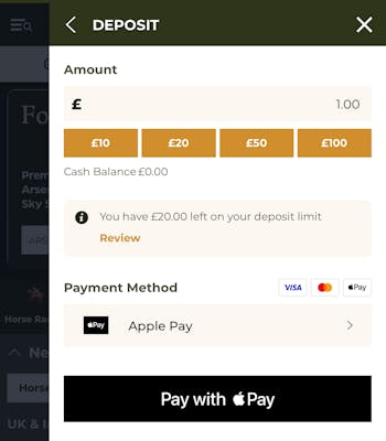 Gentleman Jim deposit methods 1