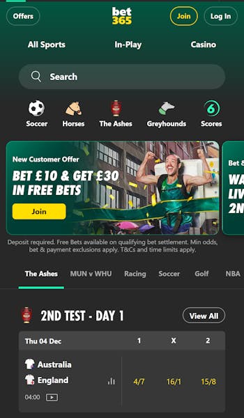 Bet365 best odds guaranteed home