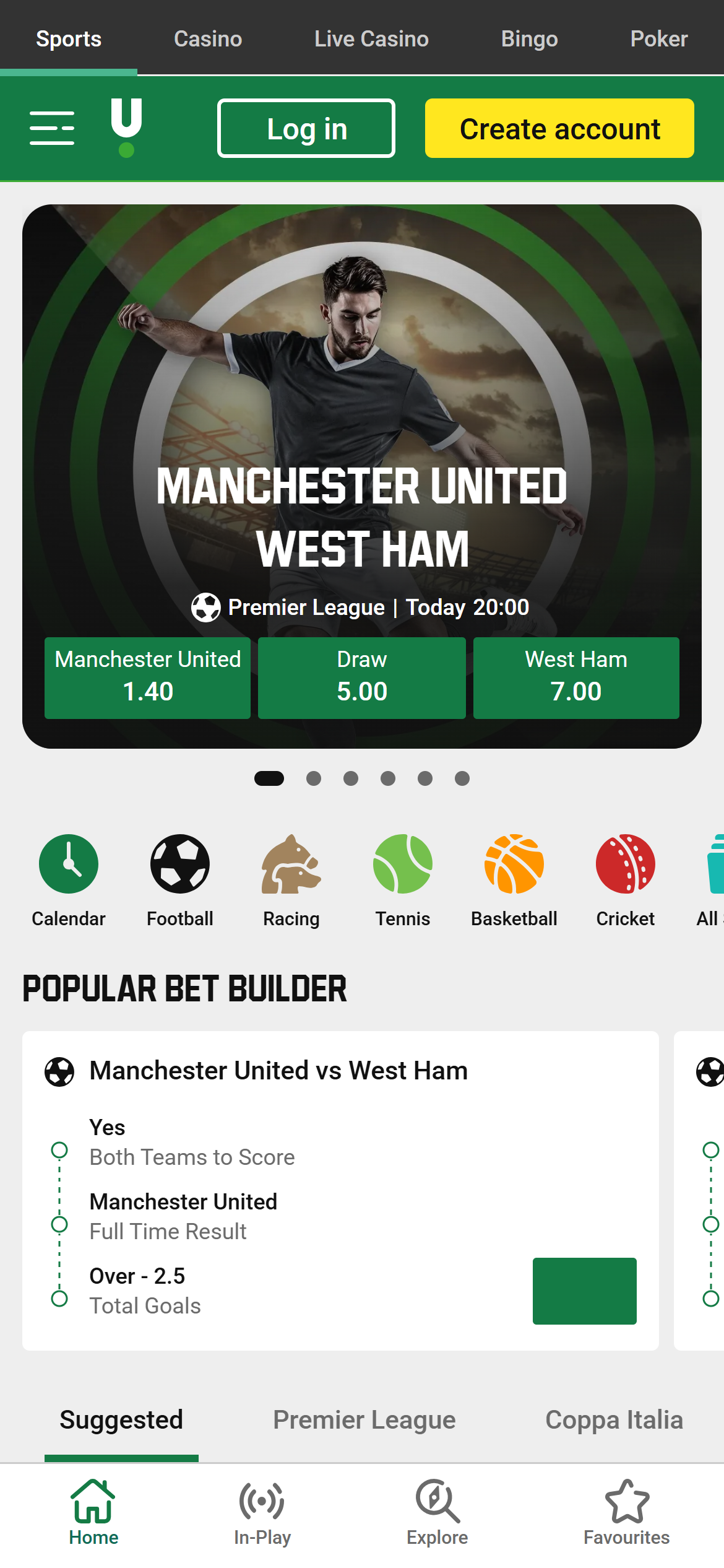 Unibet new sportsbook