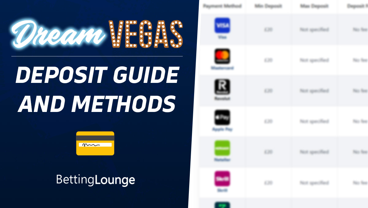 Dream Vegas deposit guide