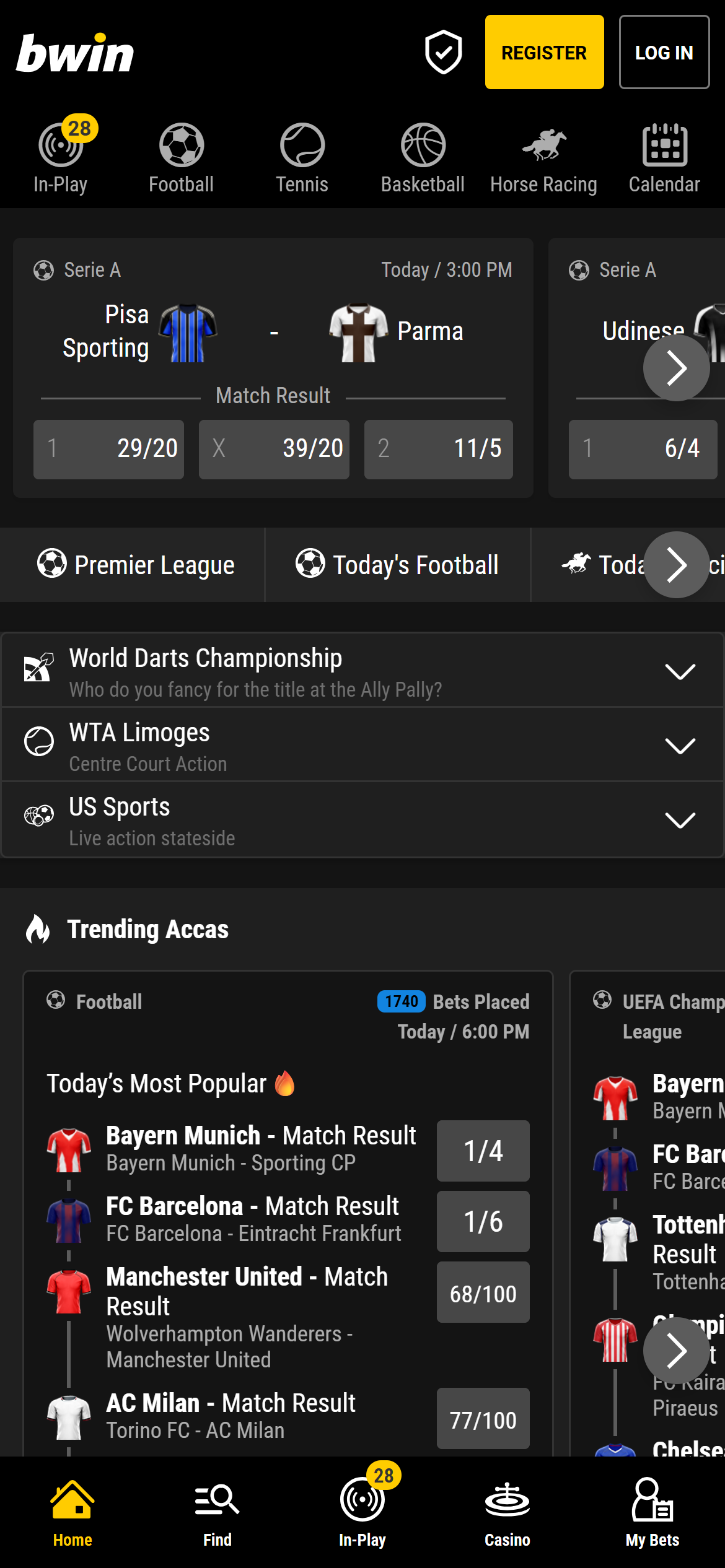 Bwin sportsbook