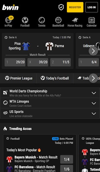Bwin sportsbook