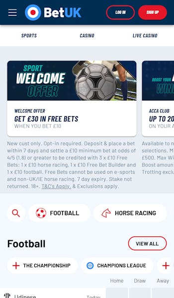 BetUK home