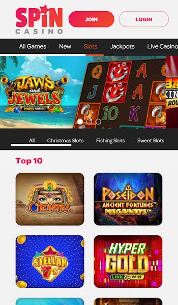 Spin Casino games
