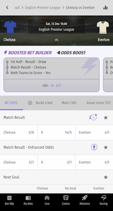 hollywoodbets sports deep markets
