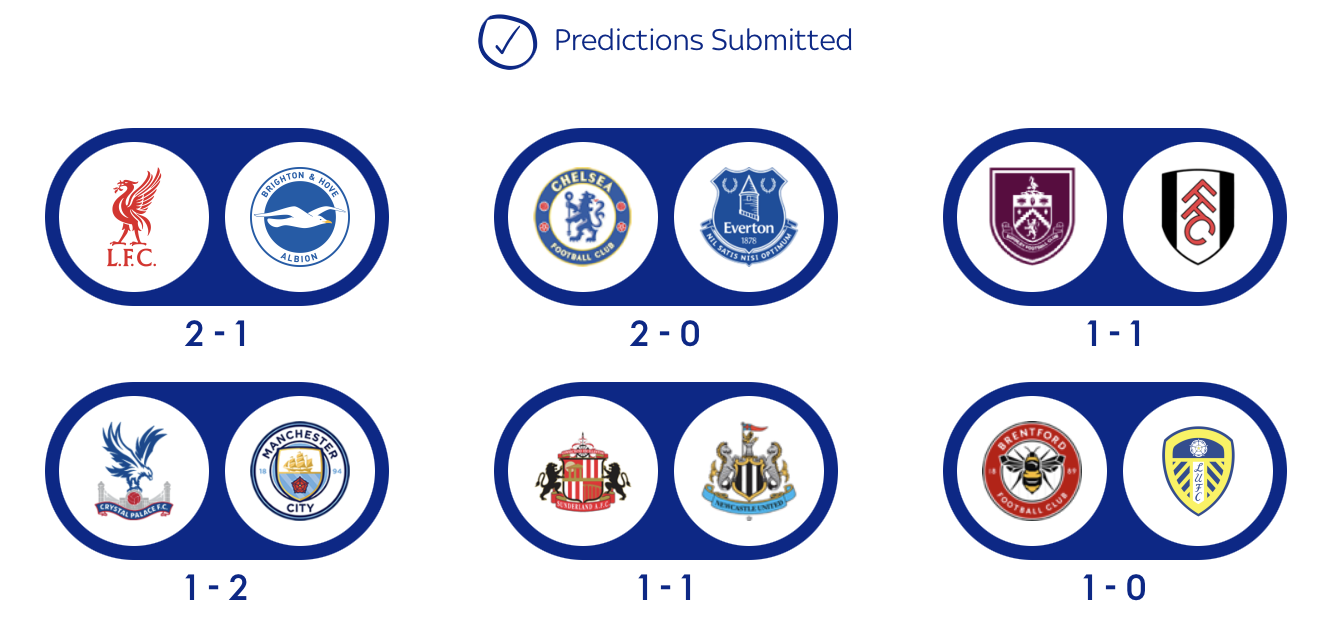 Super Six Predictions GW20