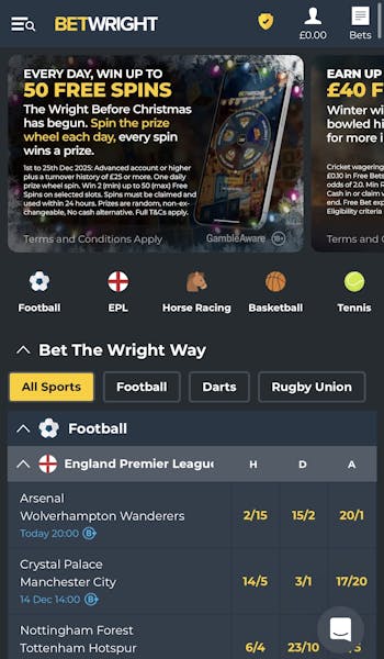 Betwright sportsbook