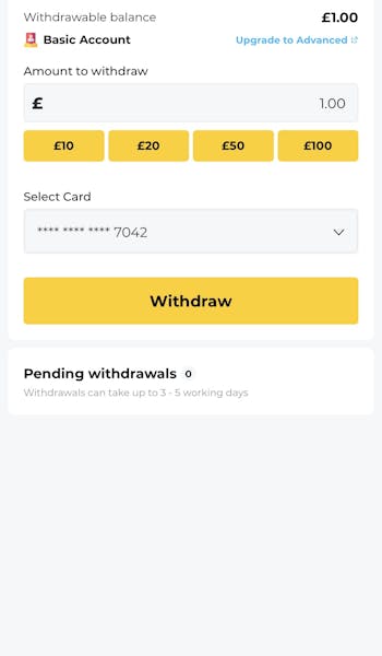 Betwright withdrawal