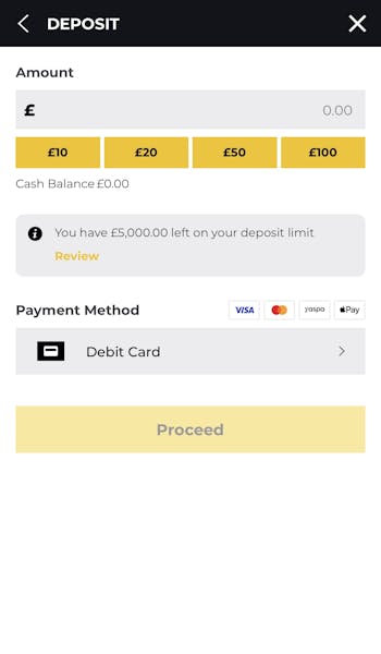 App - Pricedup - Deposit 3