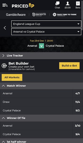 App - Pricedup - Sports 3