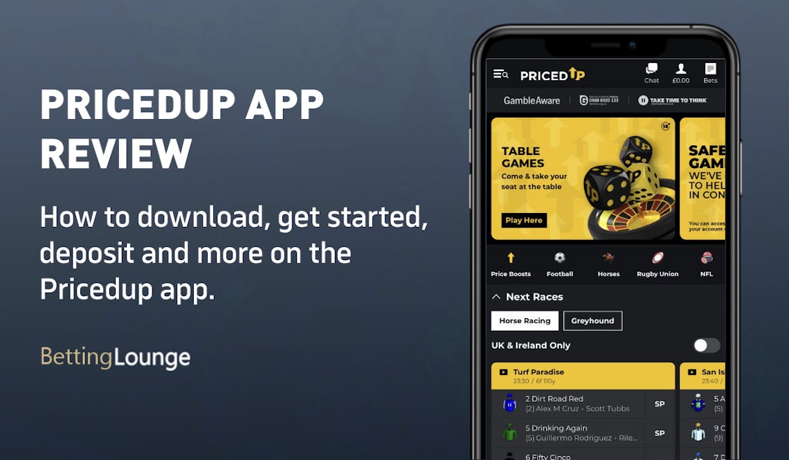 Pricedup betting app review