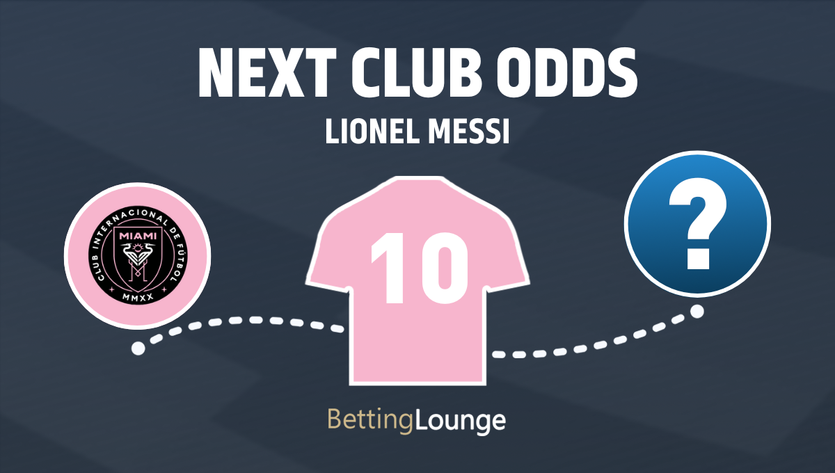 Lionel Messi next club betting odds