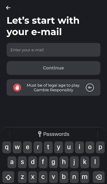 Swifty App - Email Input