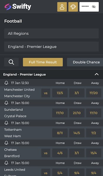 Swifty App - Sports Football