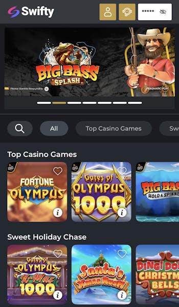 Swifty App - Casino