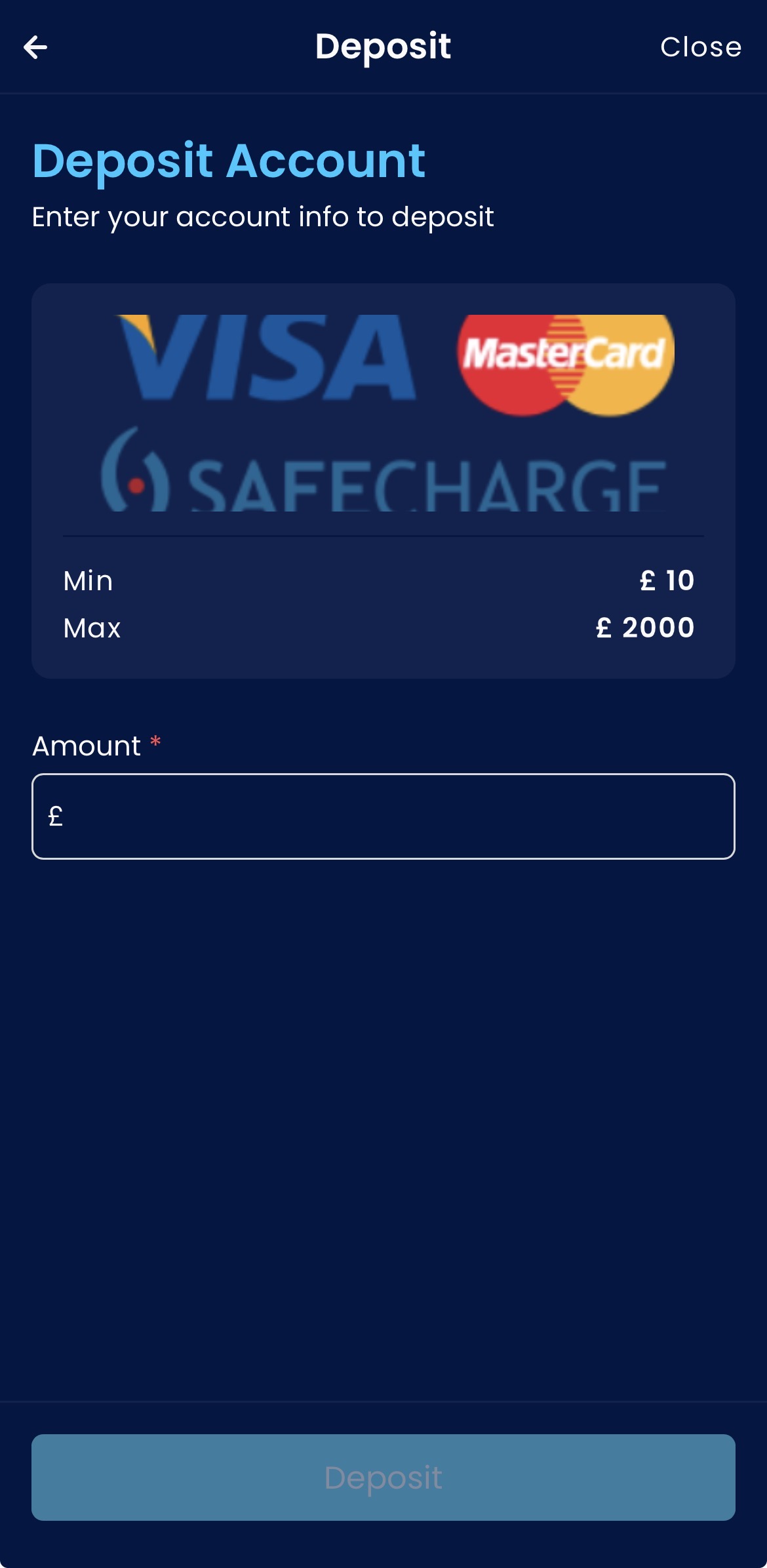 Highbet app - Deposit 3