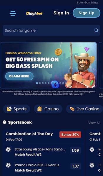 Highbet Registration 1