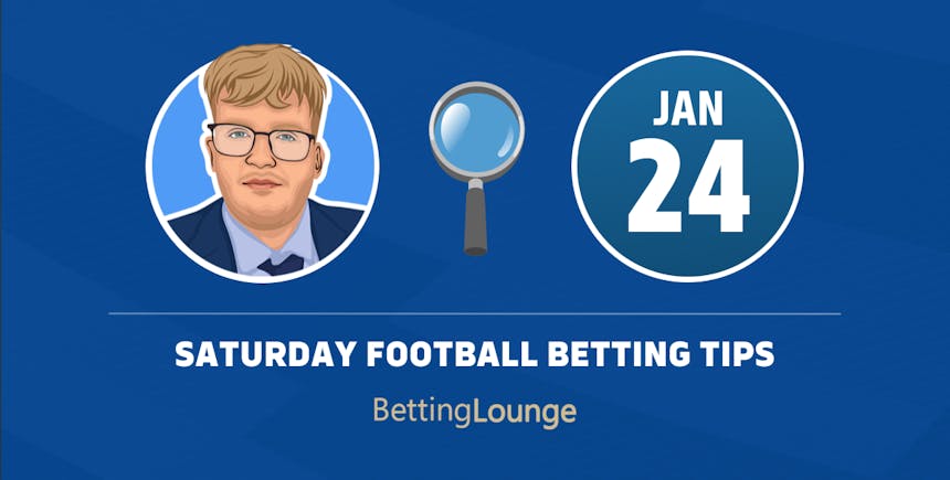 Saturday's Free Football Betting Tips & Predictions (Jan 24)