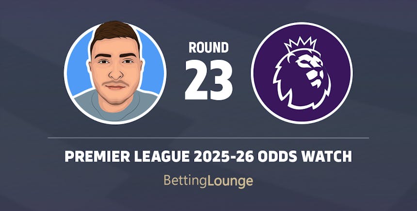 Round 23 Premier League odds recap 2025-26