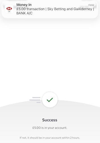 Withdrawal 3 Sky Bet