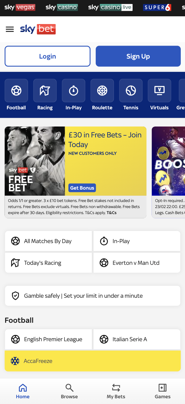 Sky Bet Sign Up 1 