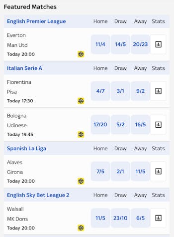 Sky Bet Sportsbook