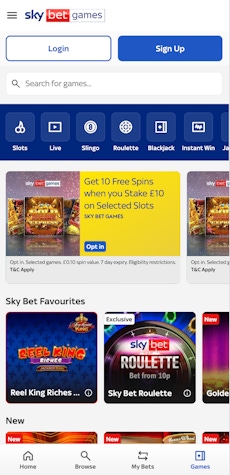 Sky Bet Casino