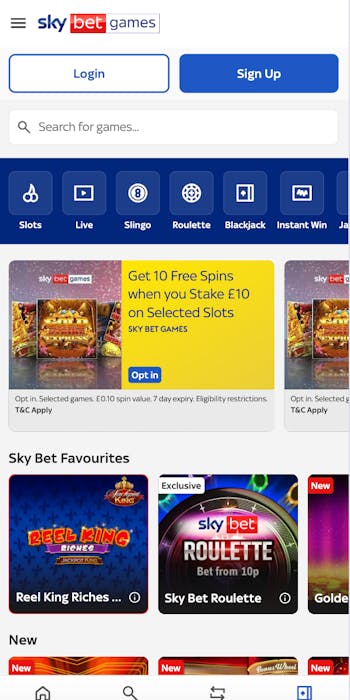 Sky Bet Casino