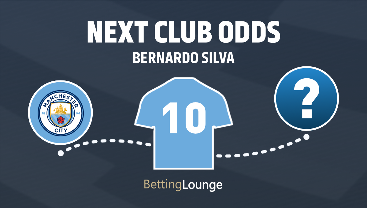 Bernardo Silva next club betting odds after Man City
