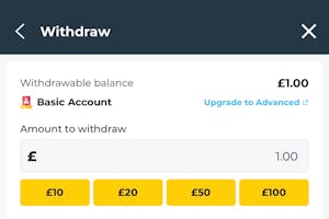 BetWright withdrawal £1 success